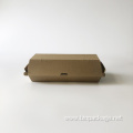 Compostable kraft paper hotdog box